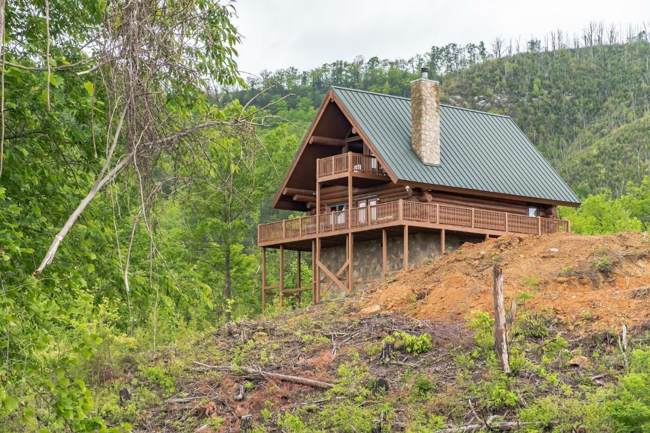 Sky Views - Panoramic Views Cabin Gatlinburg Exteriör bild