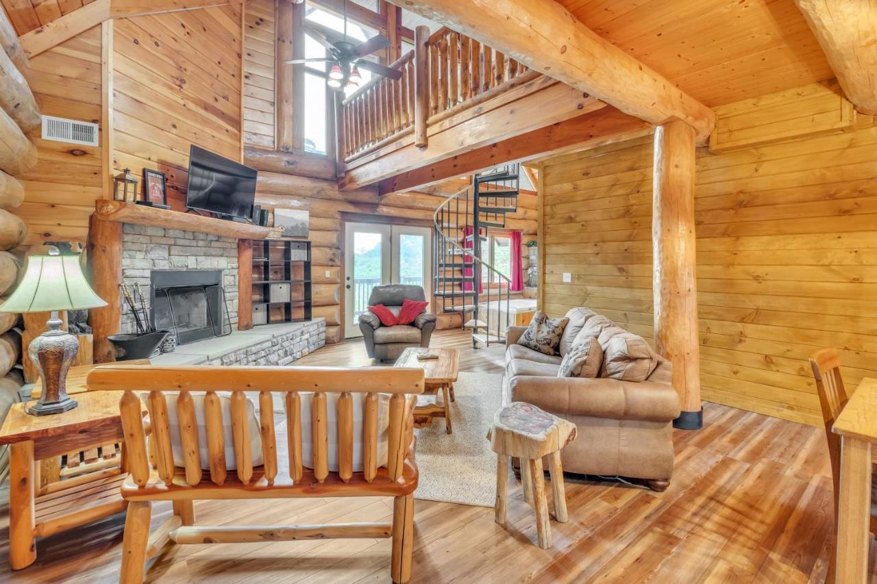 Sky Views - Panoramic Views Cabin Gatlinburg Exteriör bild